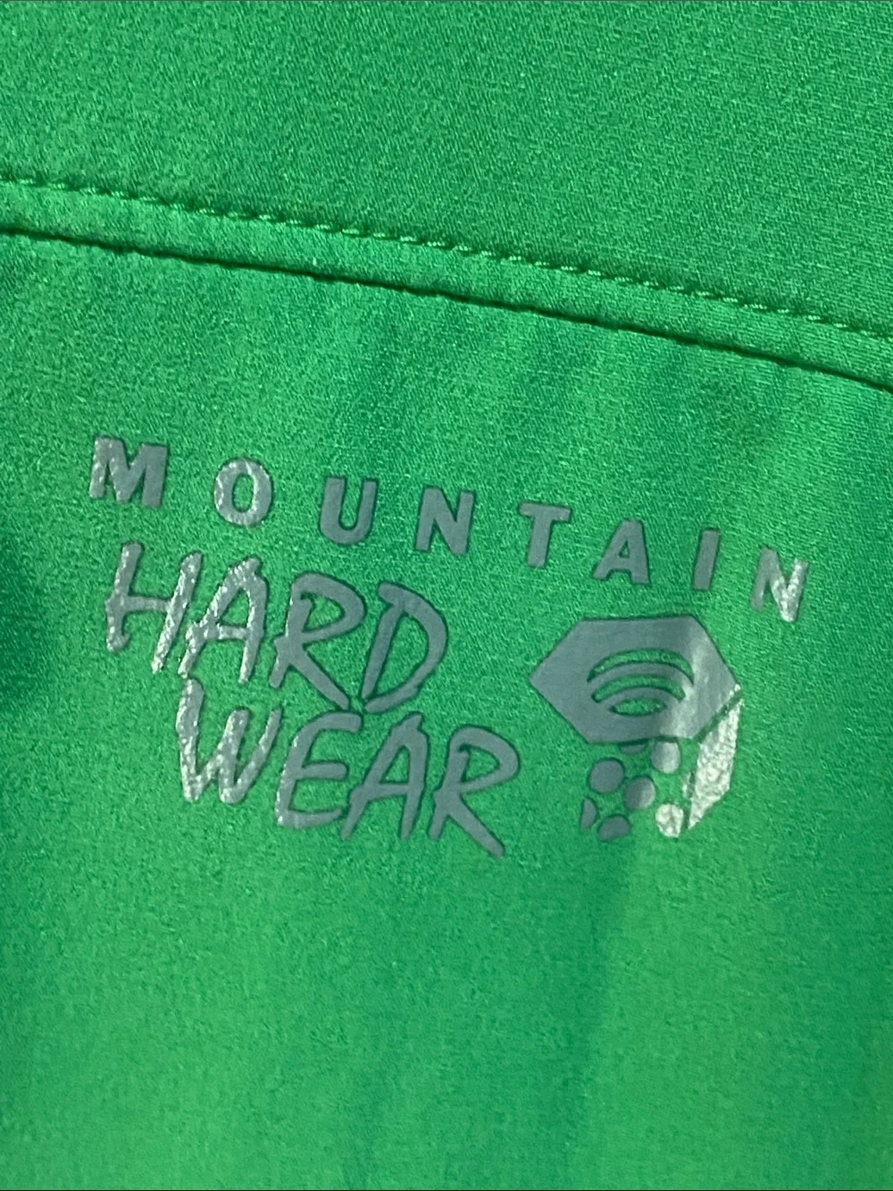 Mountain Hardwear Men's Hooded Lightweight Softshell Jacket in Bright Green